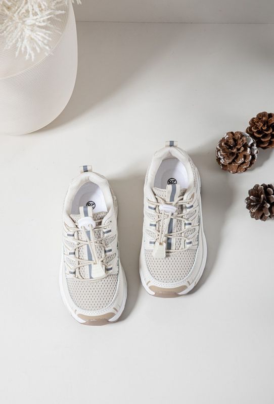 Beige Chunky Kindersneakers – Sportieve Meisjes Sneaker